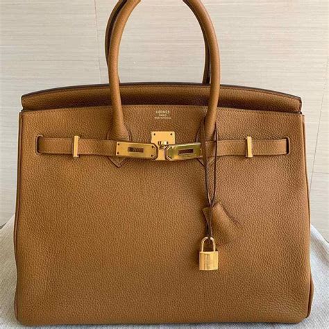 Hermès Vert Bosphore Togo Birkin 35 Gold Hardware, 2017 